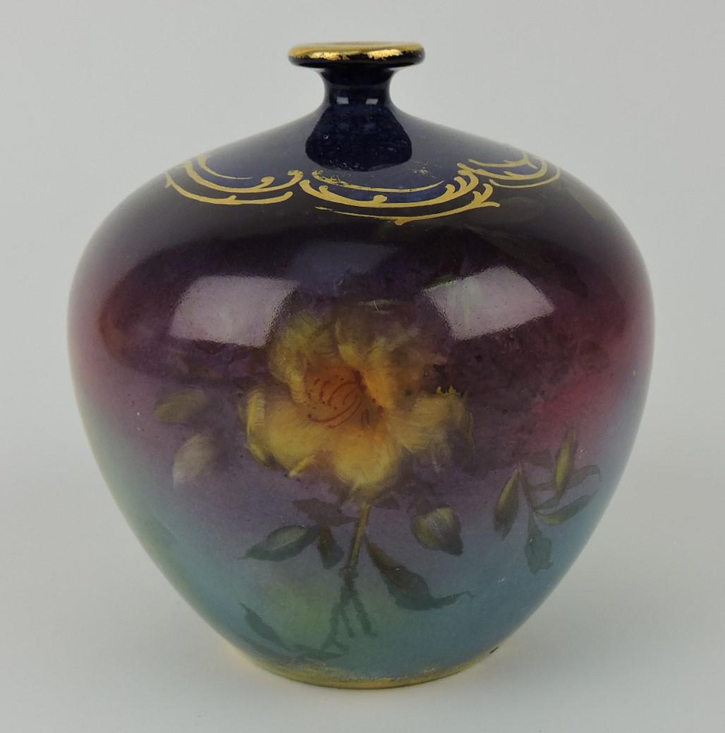 Royal Bonn 4 1/2" bulbous bud vase (1 of 1)