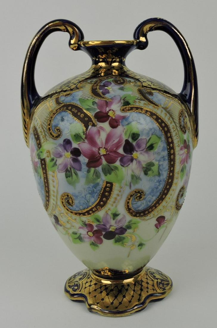 Nippon (unmarked) cobalt double handled (1 of 1)