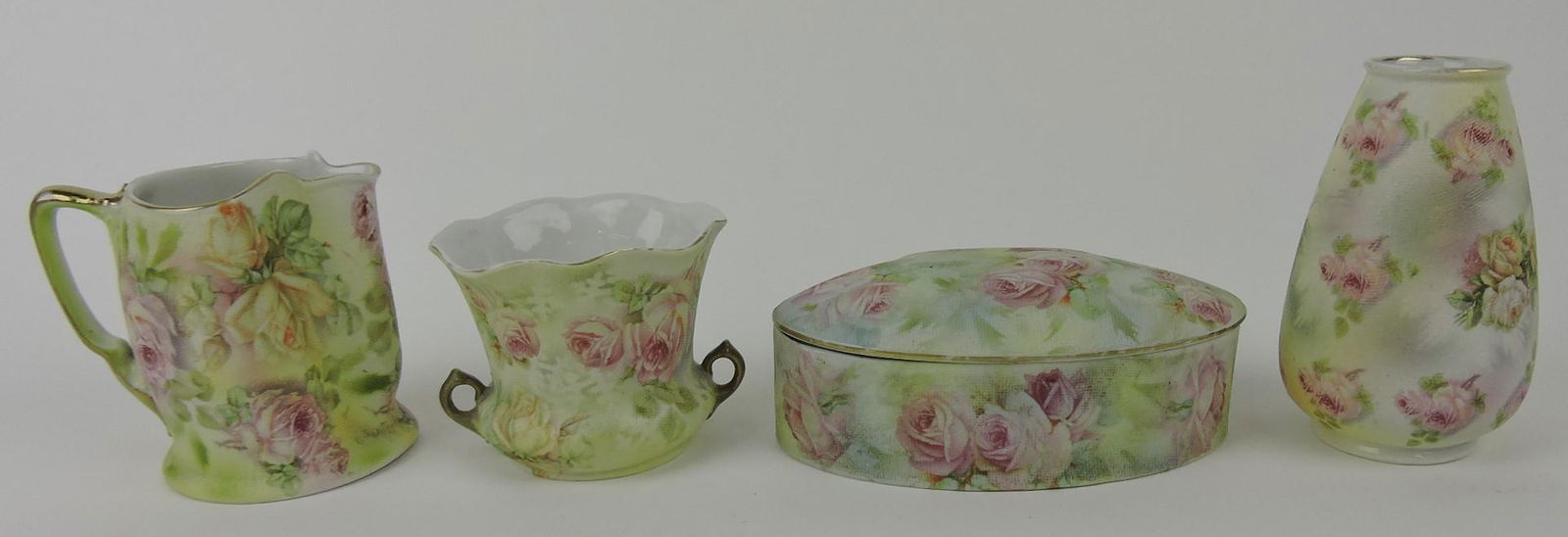 Royal Bayreuth rose tapestry lot of 4 (1 of 1)