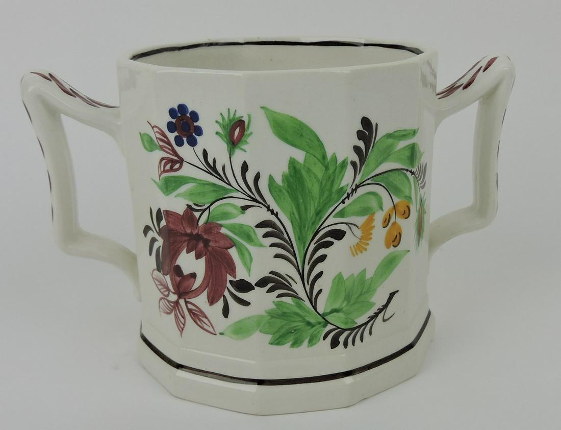 Italian Staffordshire style two handled (1 of 2)