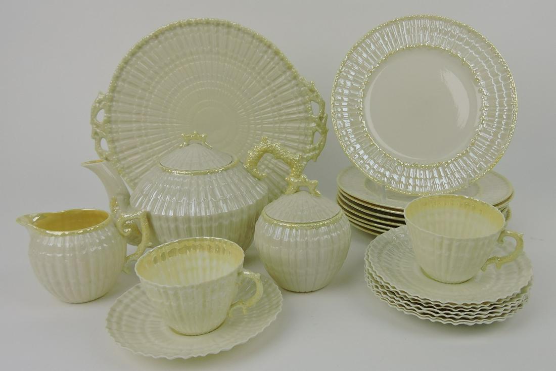 Irish Belleek (black mark) tea and dessert (1 of 1)