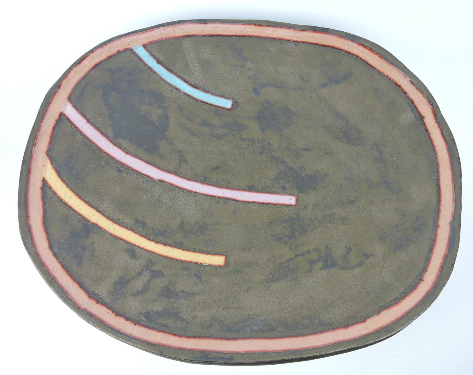 Jun Kaneko (1942 Japan) studio pottery (1 of 2)