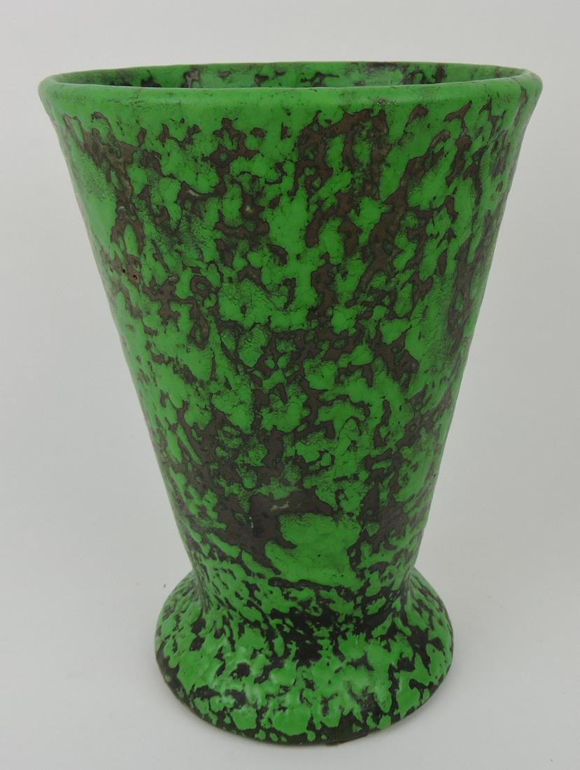 Weller Coppertone 8 1/2" vase (1 of 1)
