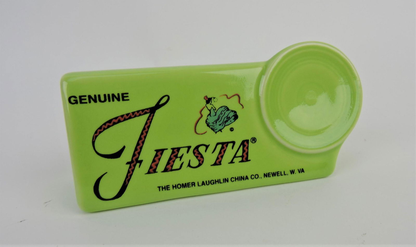 Fiesta Post 86 chartreuse dealer sign (1 of 1)
