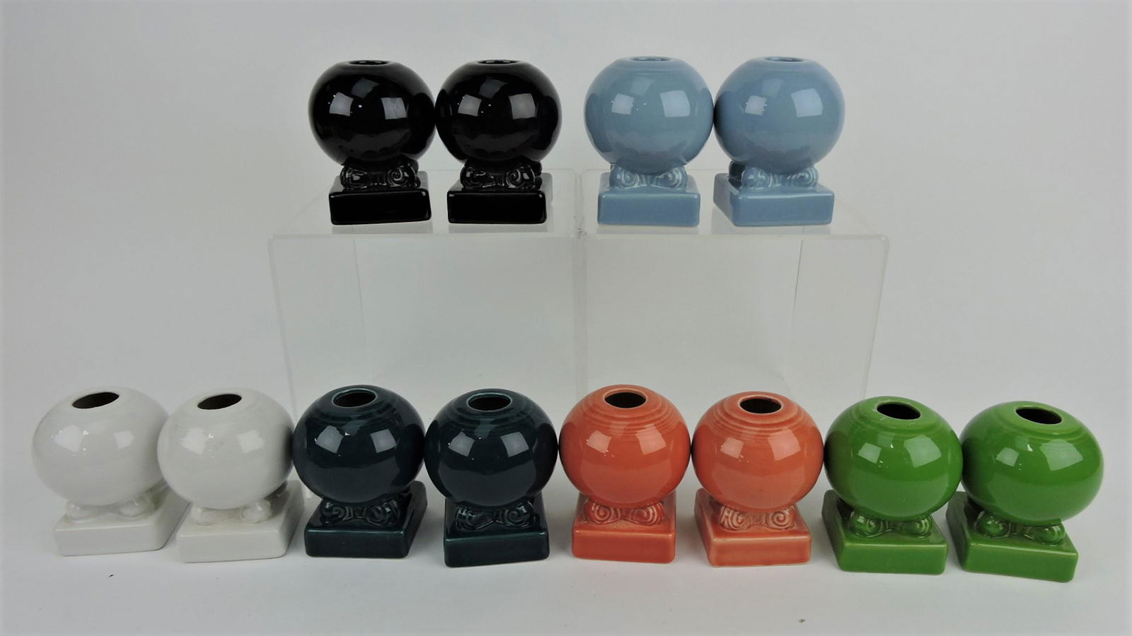 Fiesta Post 86 lot of 6 pair bulb candle (1 of 1)