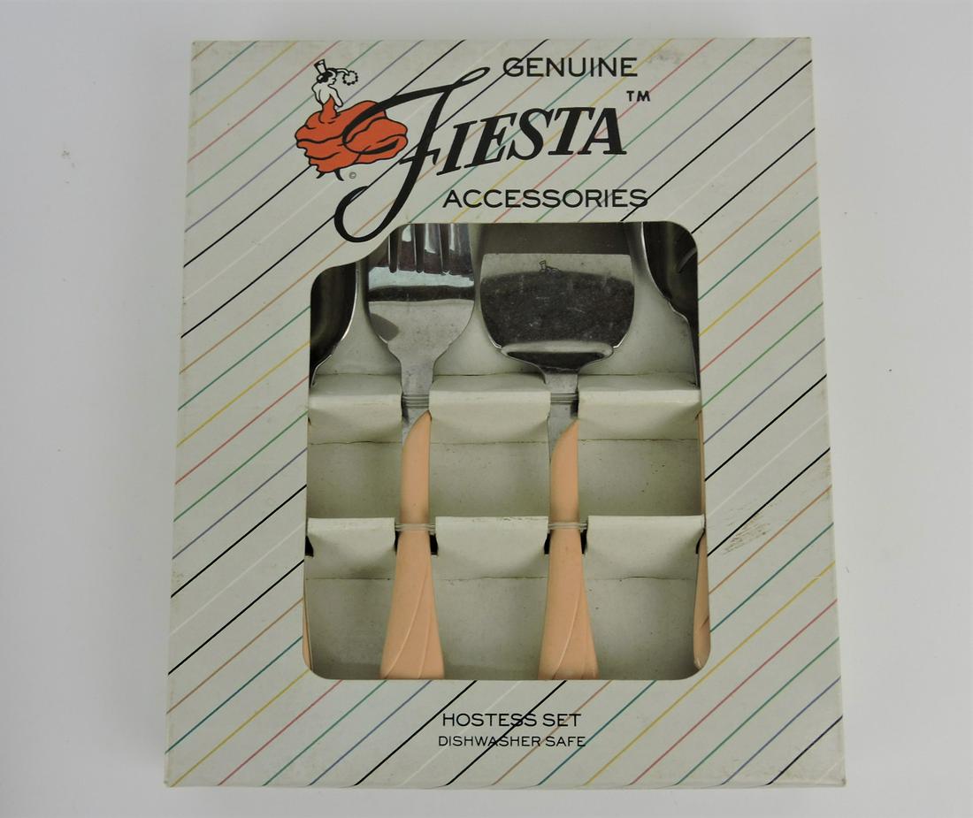 Fiesta Post 86 go along hostess set, (1 of 1)