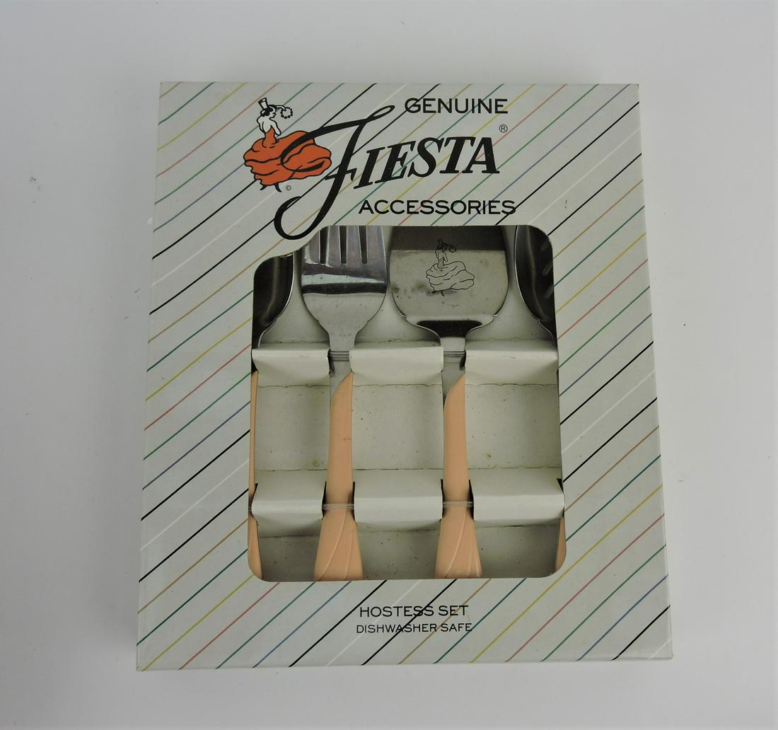 Fiesta Post 86 go along hostess set, (1 of 1)