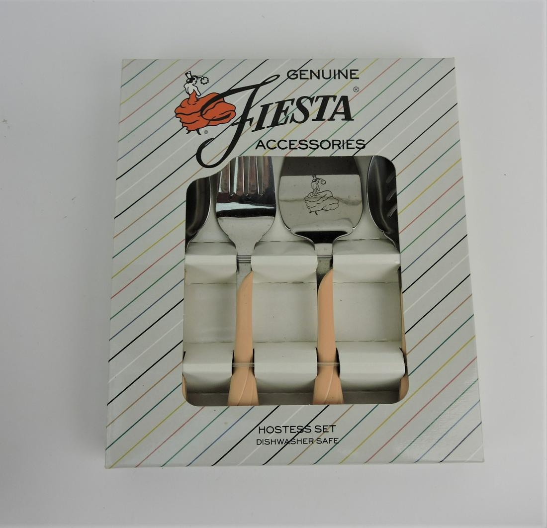 Fiesta Post 86 go along hostess set, (1 of 1)