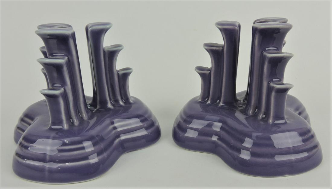 RARE Fiesta Post 86 lilac pair of pyramid (1 of 1)