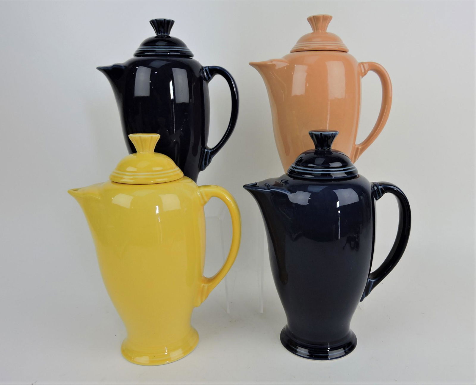 Fiesta Post 86 lot of 4 coffee servers: (1 of 1)