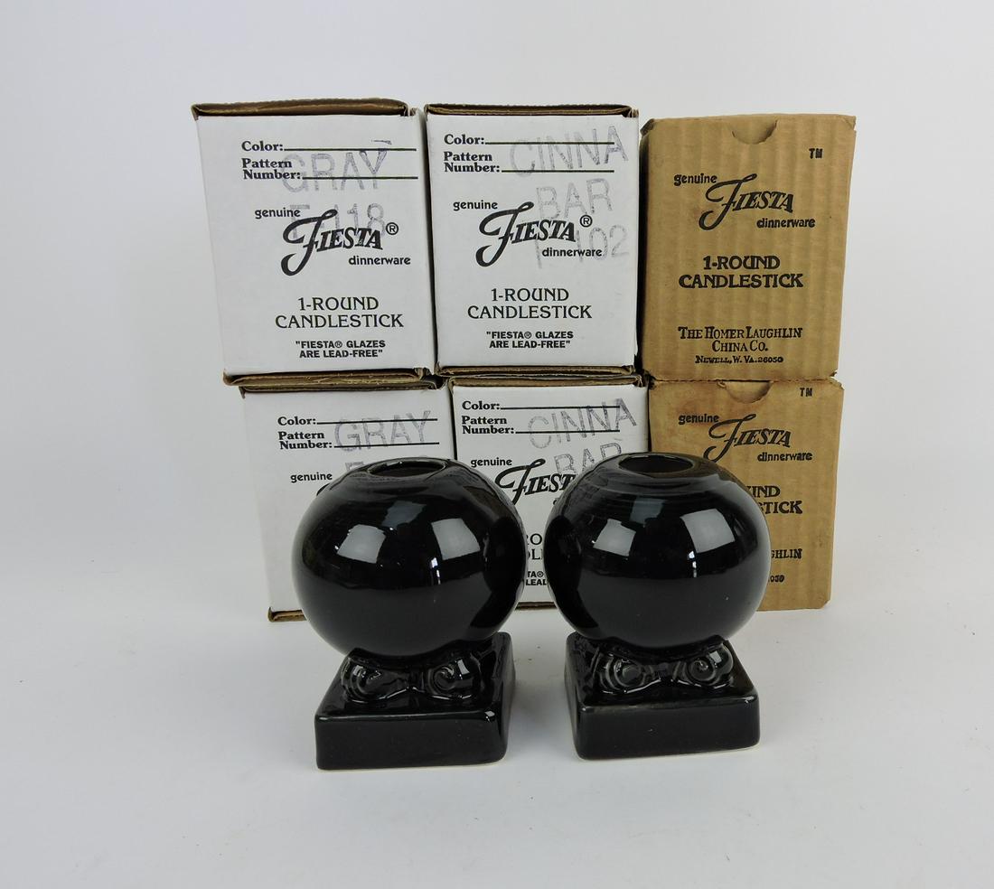 Fiesta Post 86 lot of 3 pair round candle (1 of 1)