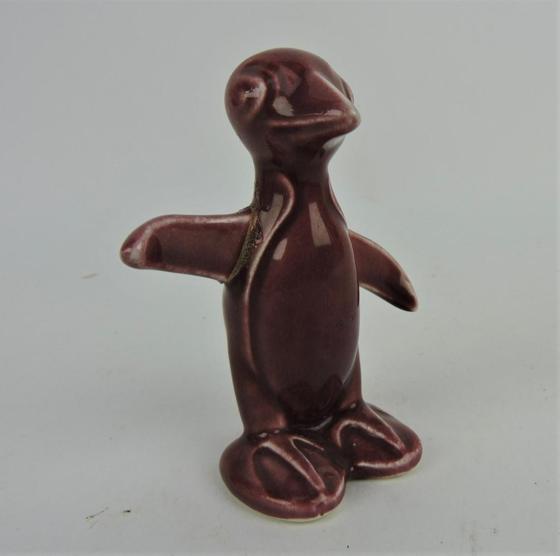 Fiesta Harlequin maroon penguin, (1 of 1)