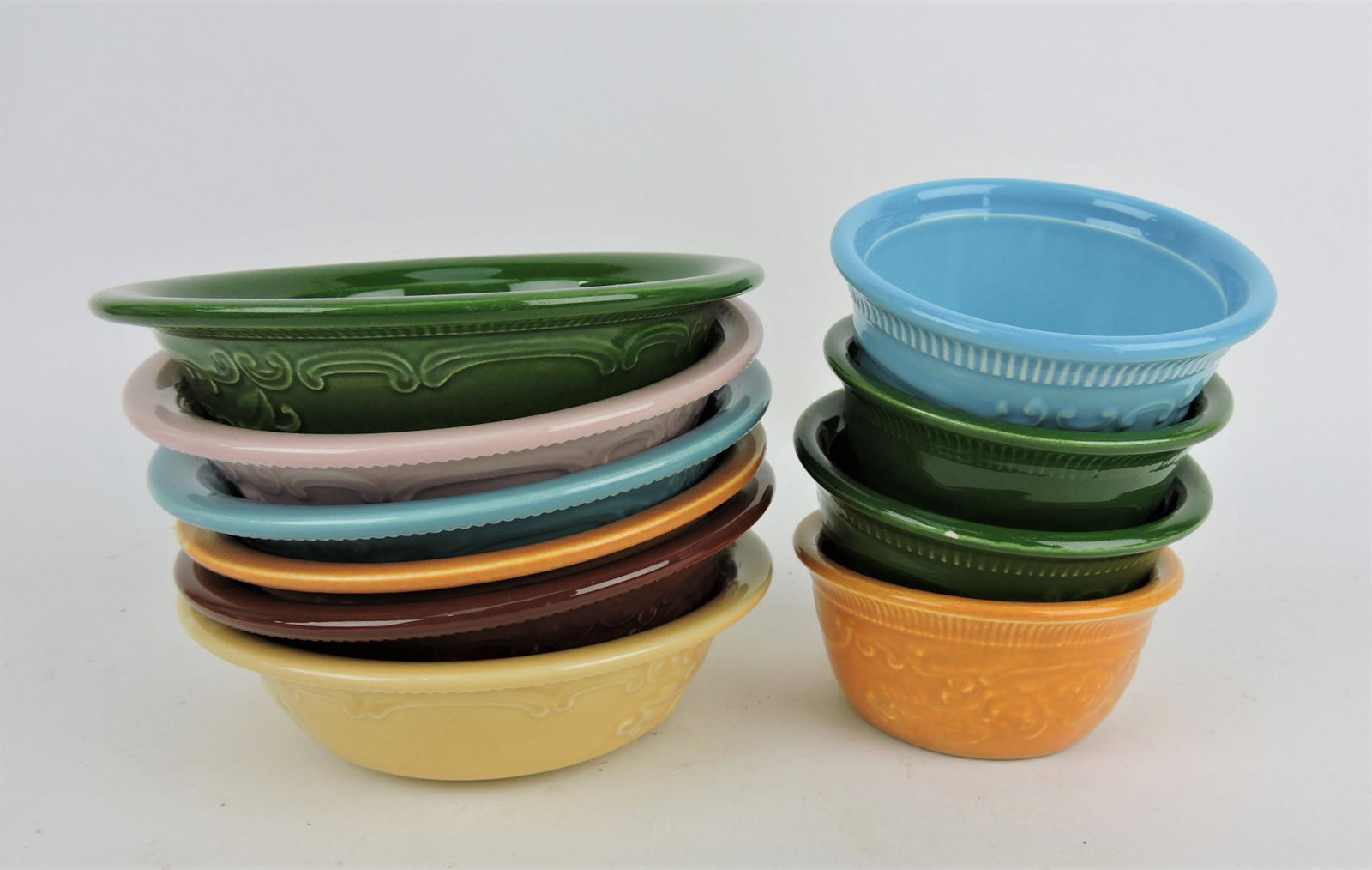 Fiesta HLC Oven Serve lot of 9 pieces: .