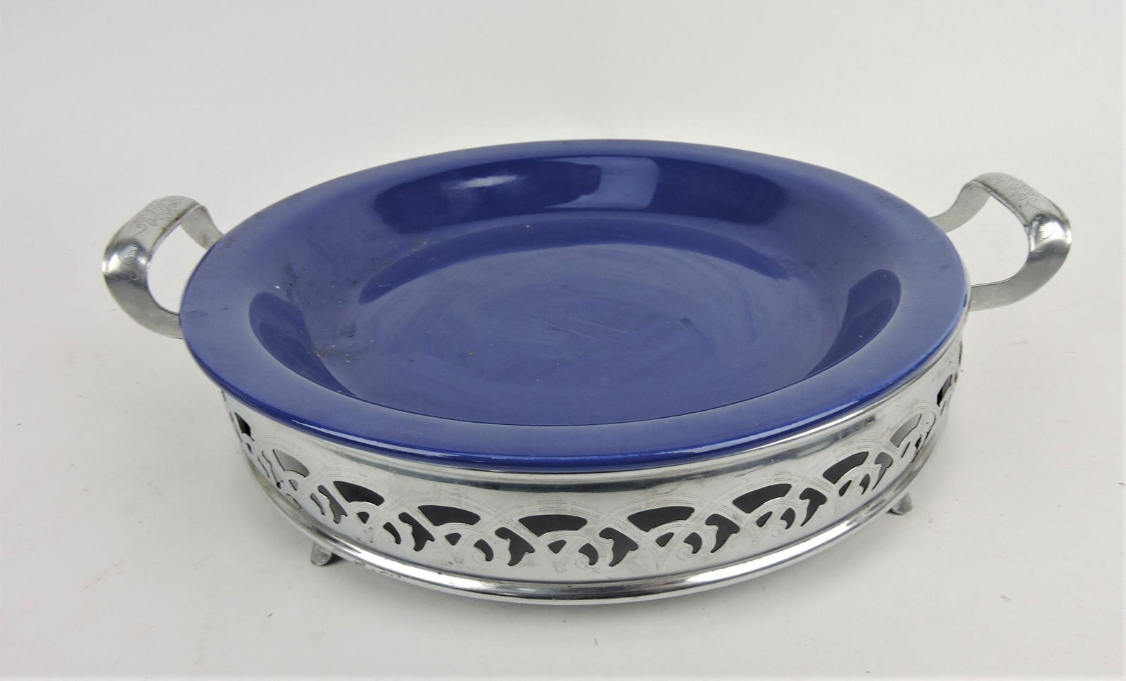 Fiesta Kitchen Kraft cobalt pie plate with (1 of 1)
