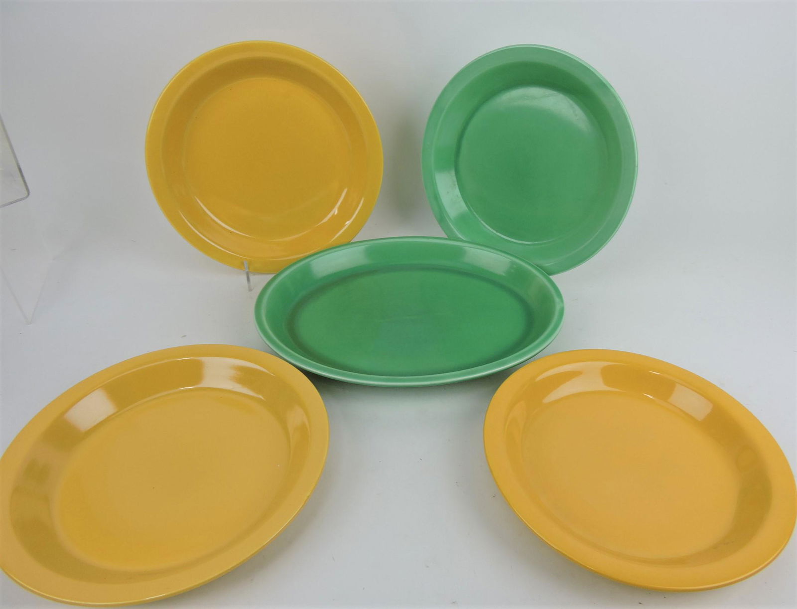 Fiesta Kitchen Kraft group: green platter, (1 of 1)