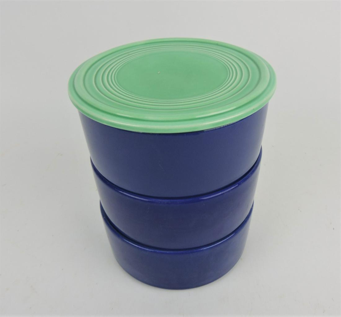 Fiesta Kitchen Kraft stack set, green lid (1 of 1)