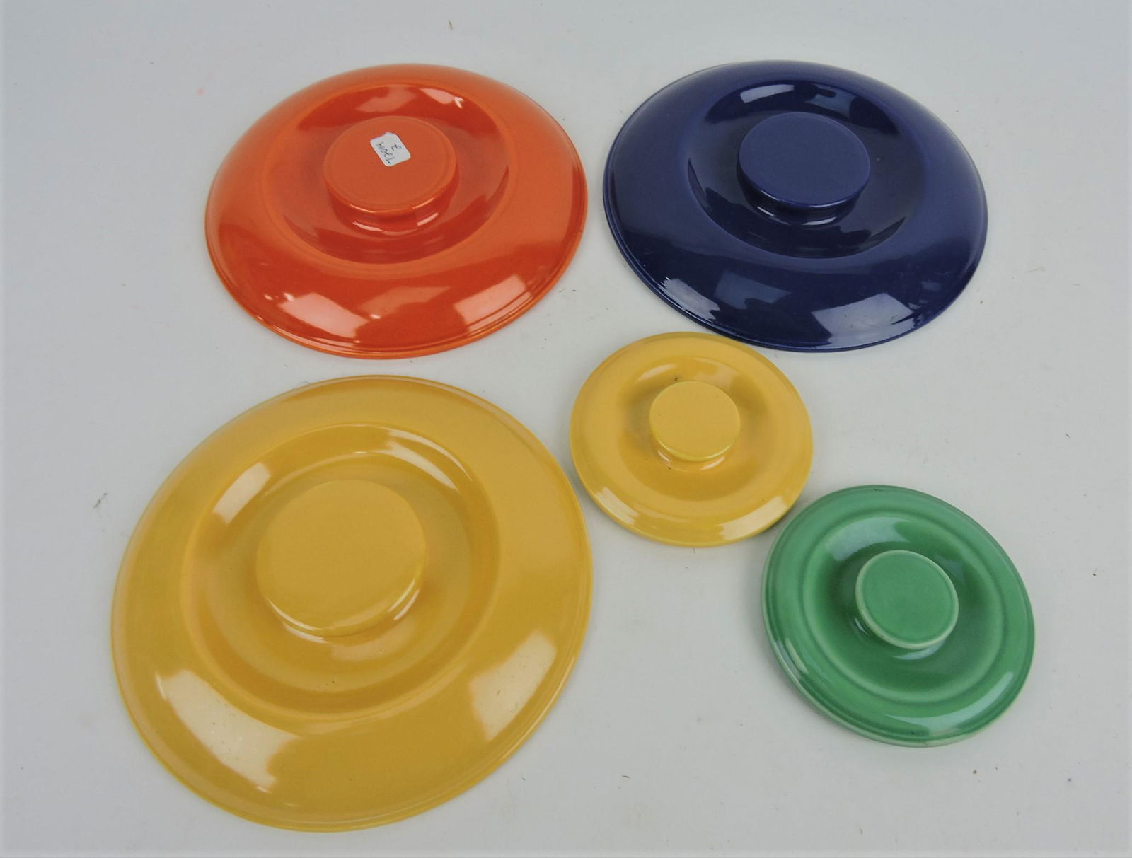 Fiesta Kitchen Kraft lot of 5 lids: (1 of 1)