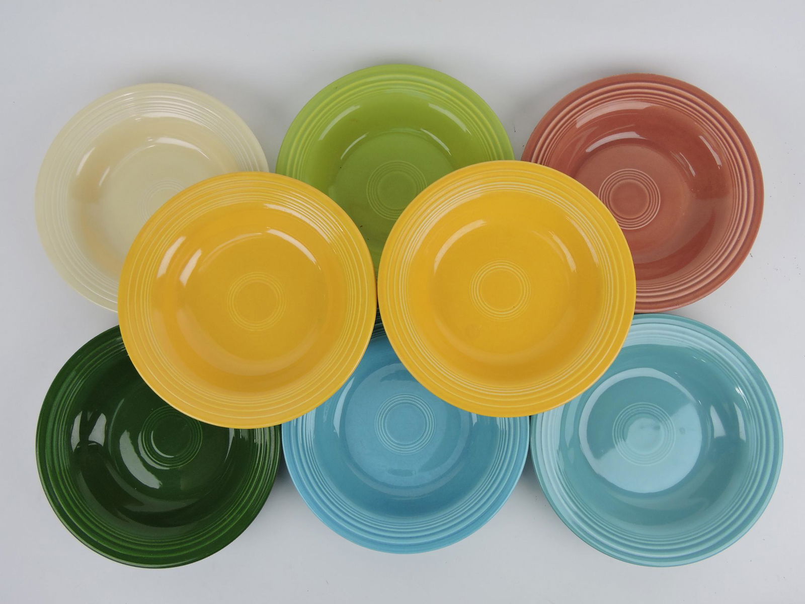 Fiesta deep plate group: 8 mixed (1 of 1)