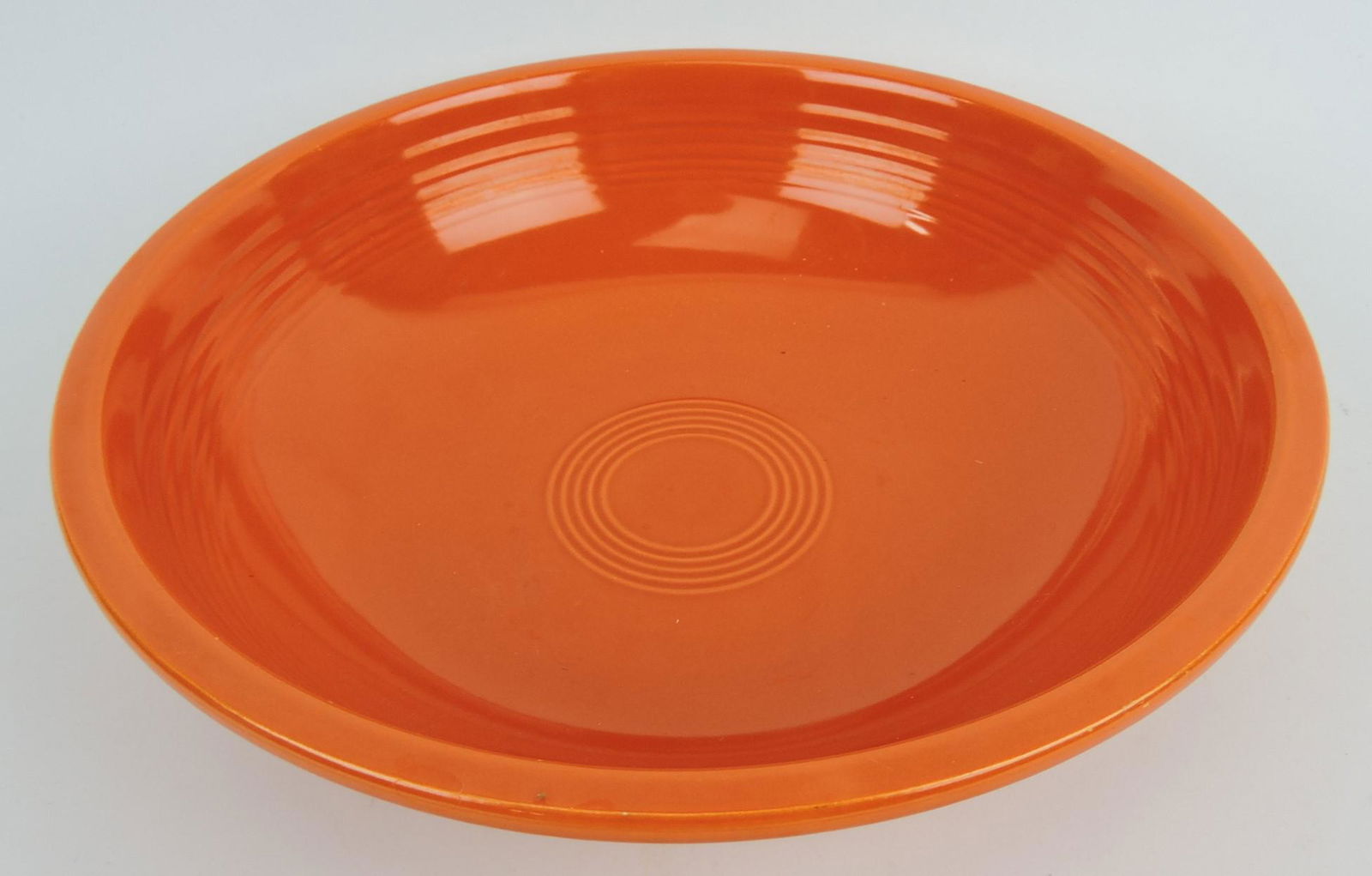 Fiesta 11 3/4" fruit bowl, red, nicks (1 of 1)