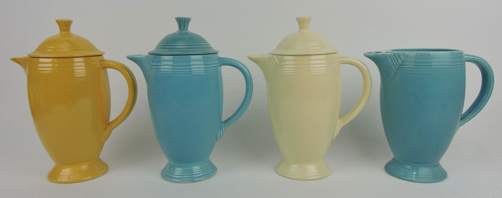 Fiesta coffee pot group of 4, various (1 of 1)