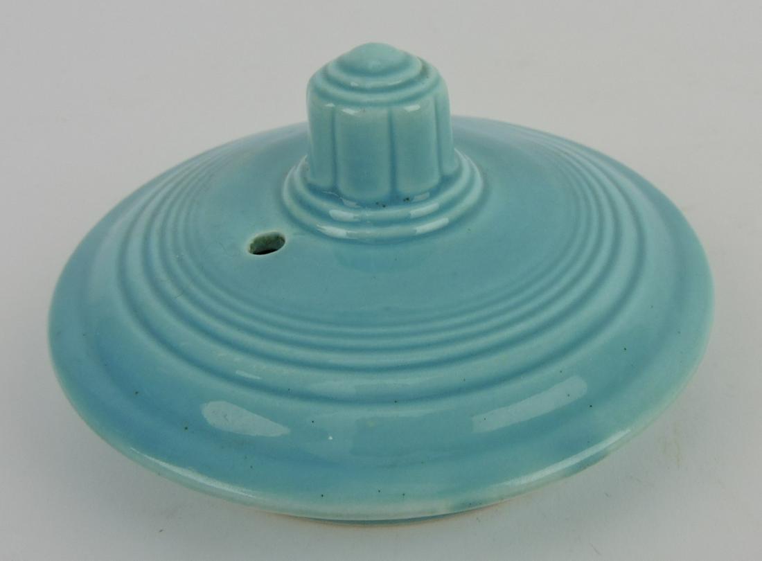 Fiesta medium teapot lid, turquoise (1 of 1)