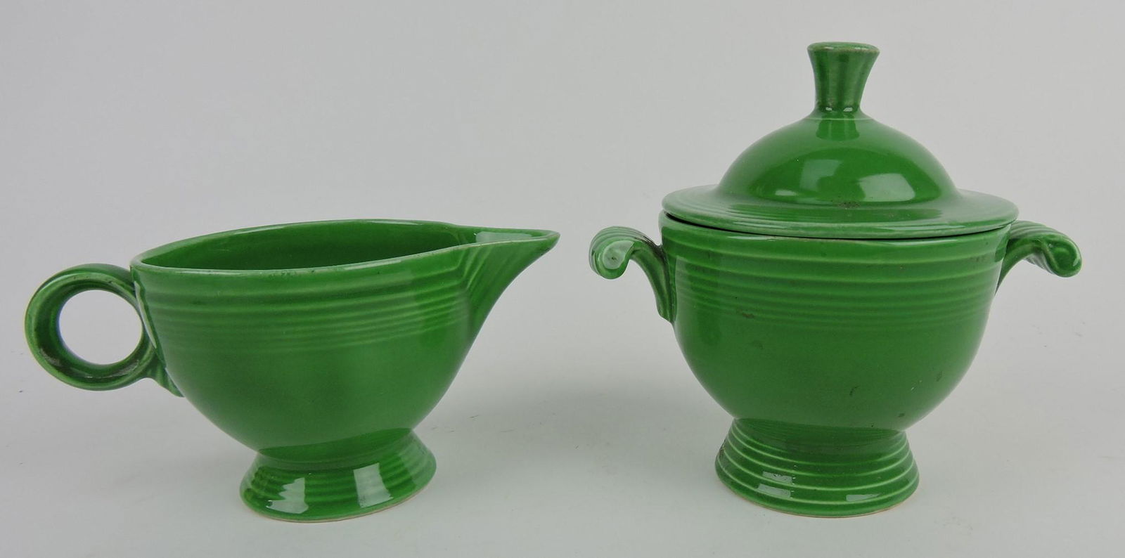 Fiesta cream & sugar, medium green (1 of 1)