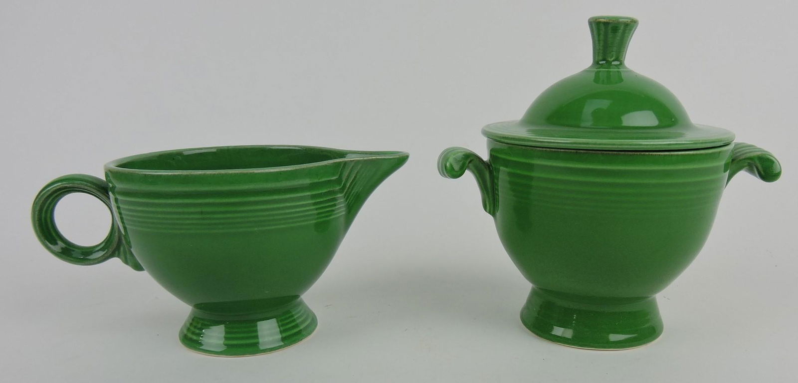 Fiesta cream & sugar, medium green (1 of 1)