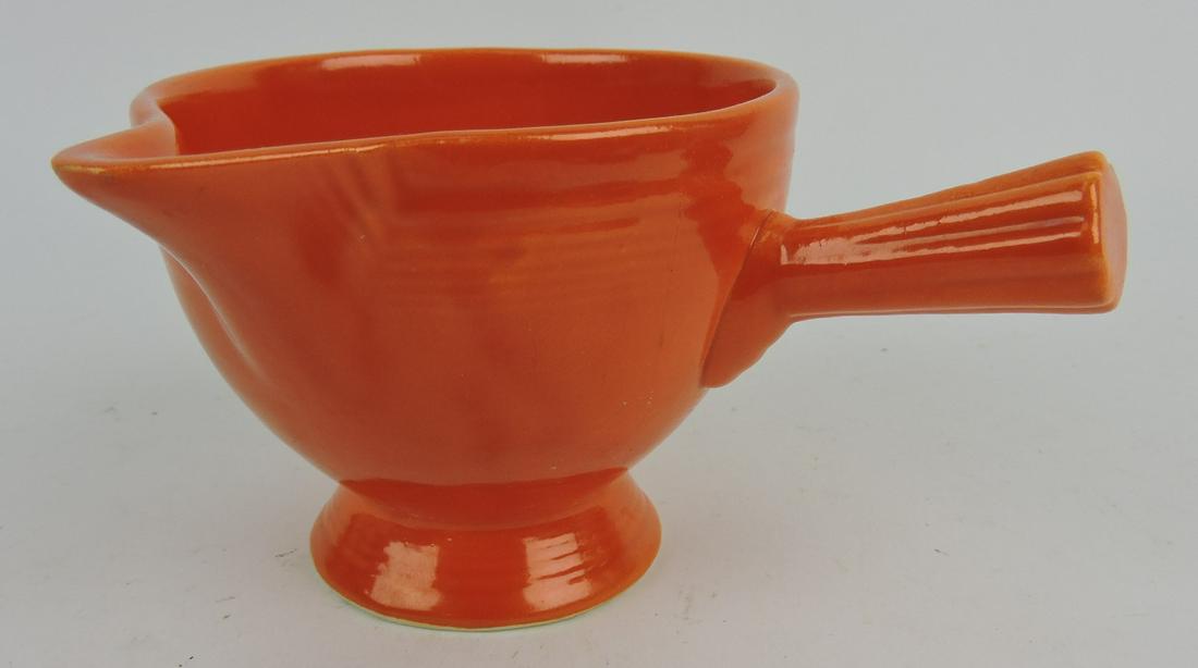 Fiesta stick handled creamer, red (1 of 1)