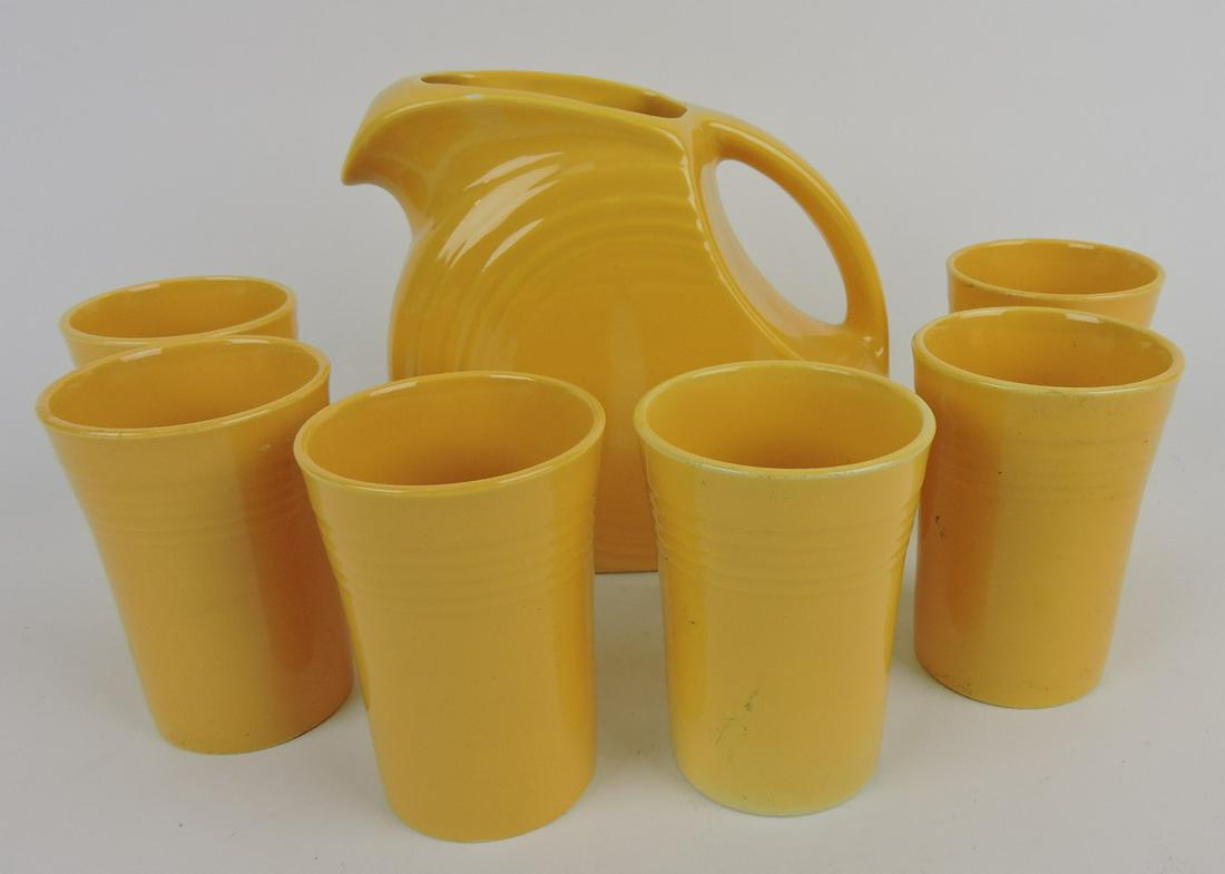 Fiesta 7 piece juice set - all yellow (1 of 1)