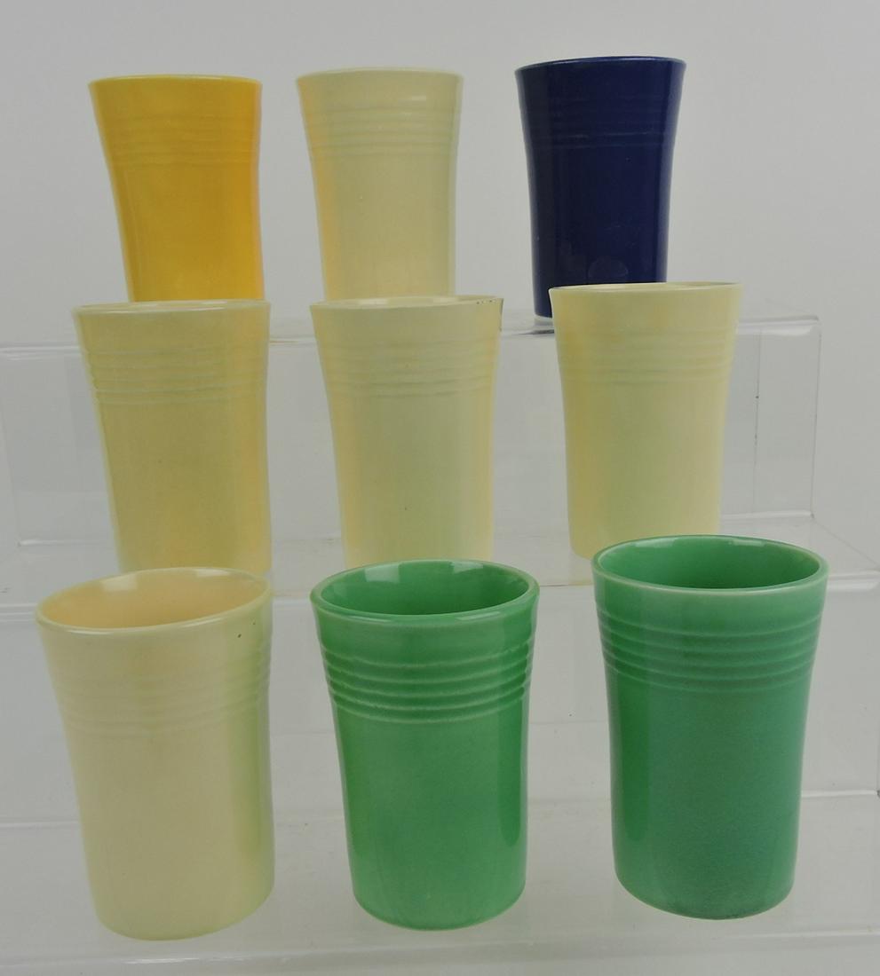 Fiesta juice tumbler group, 9 mixed (1 of 1)