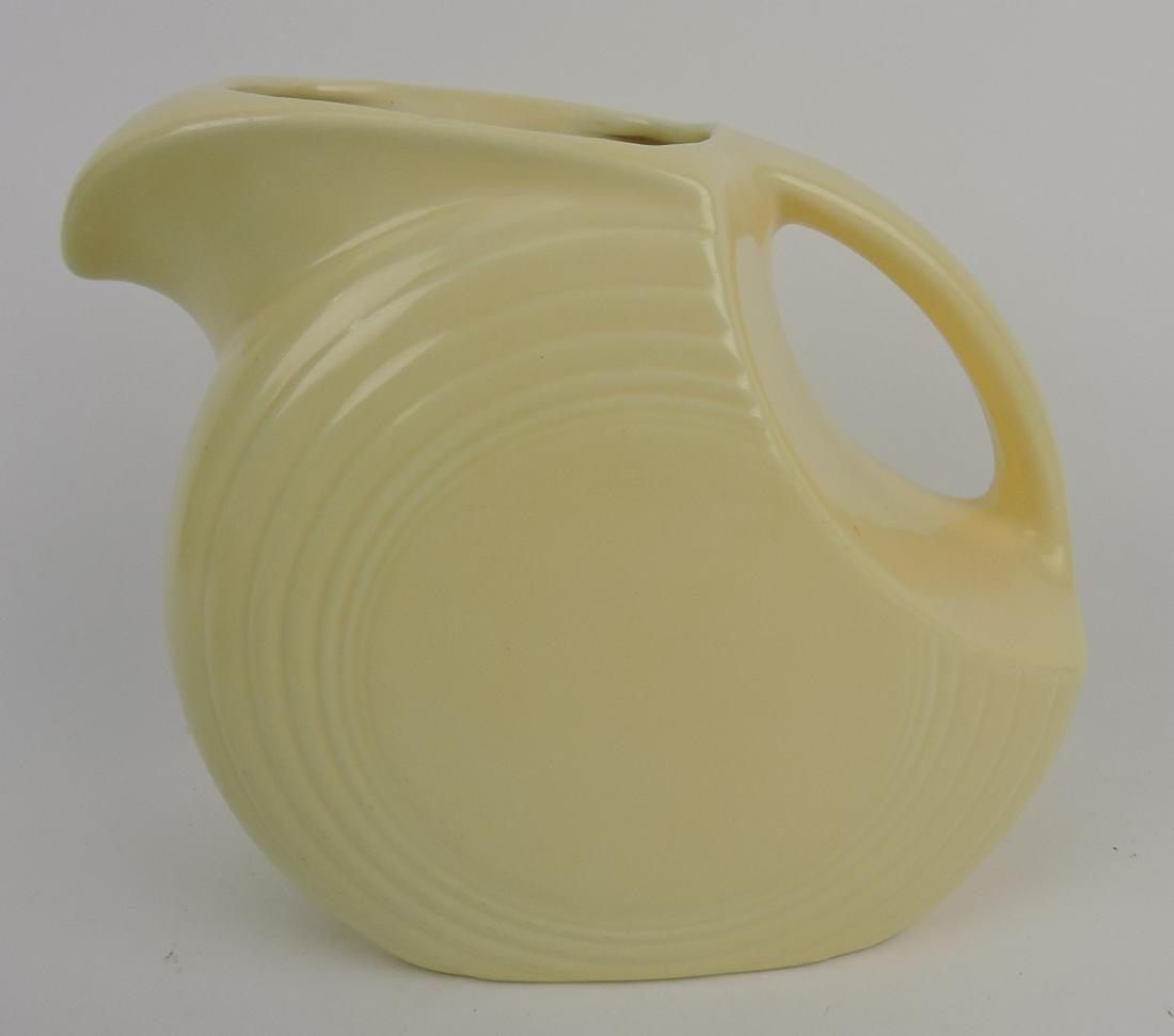 Fiesta disc water pitcher, ivory (1 of 1)