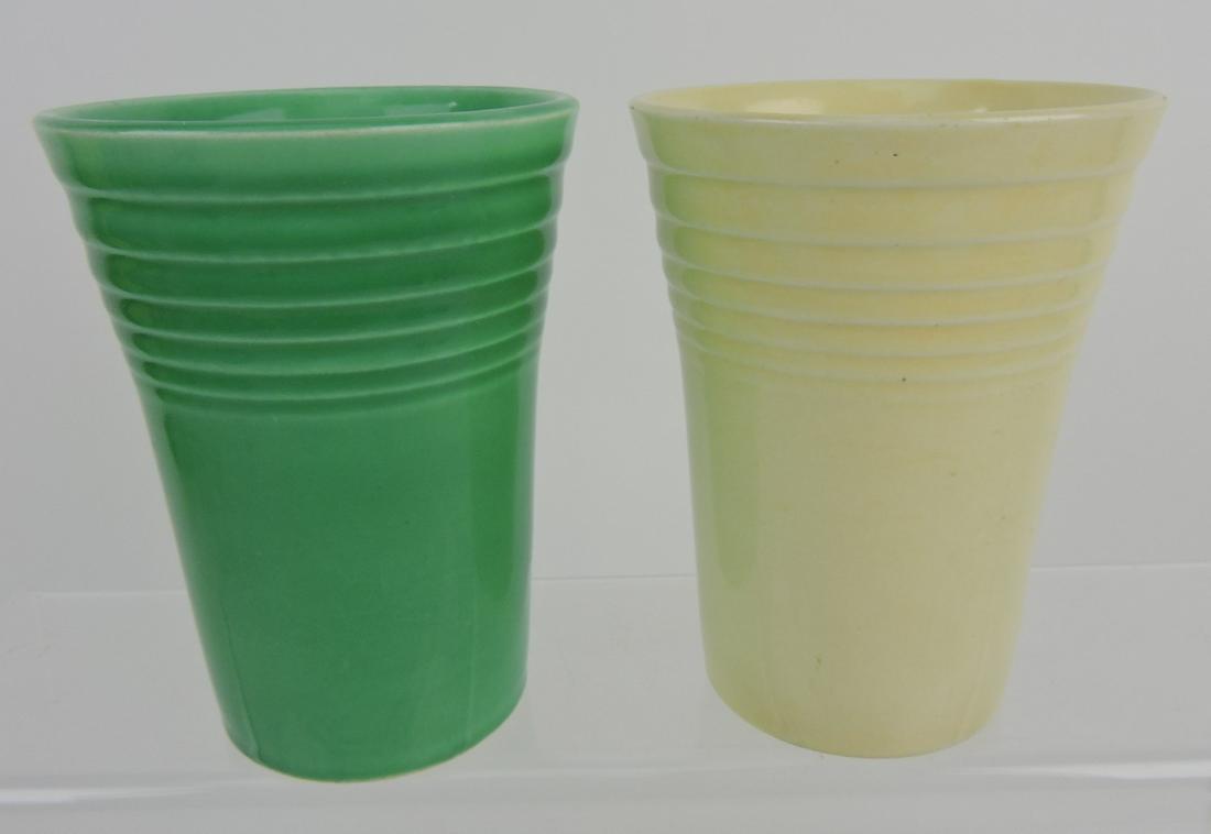 Fiesta water tumbler group, ivory and: green