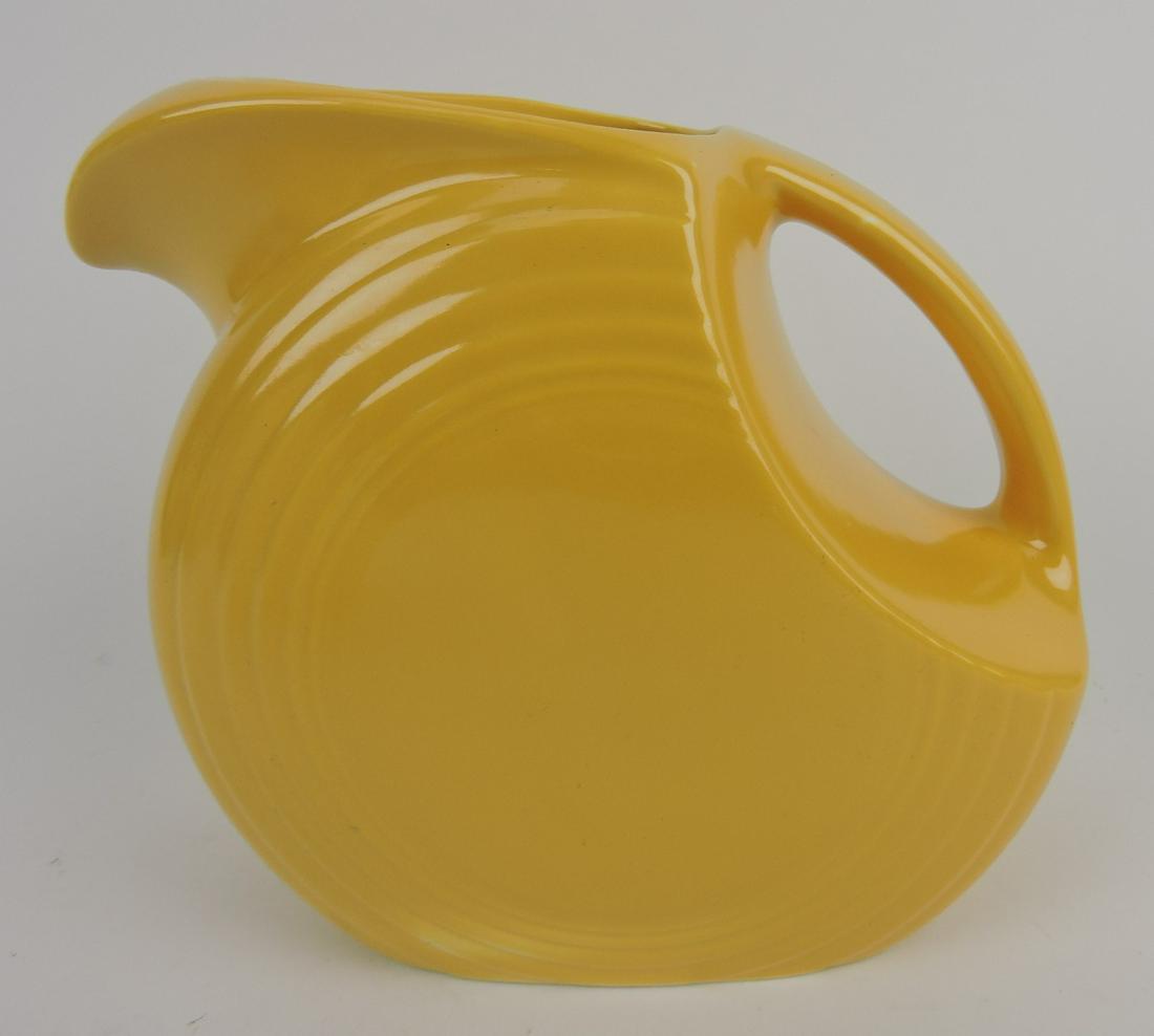 Fiesta disc water pitcher, yellow (1 of 1)