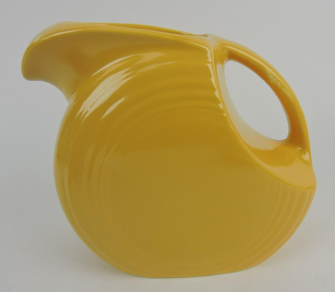 Fiesta disc water pitcher, yellow (1 of 1)