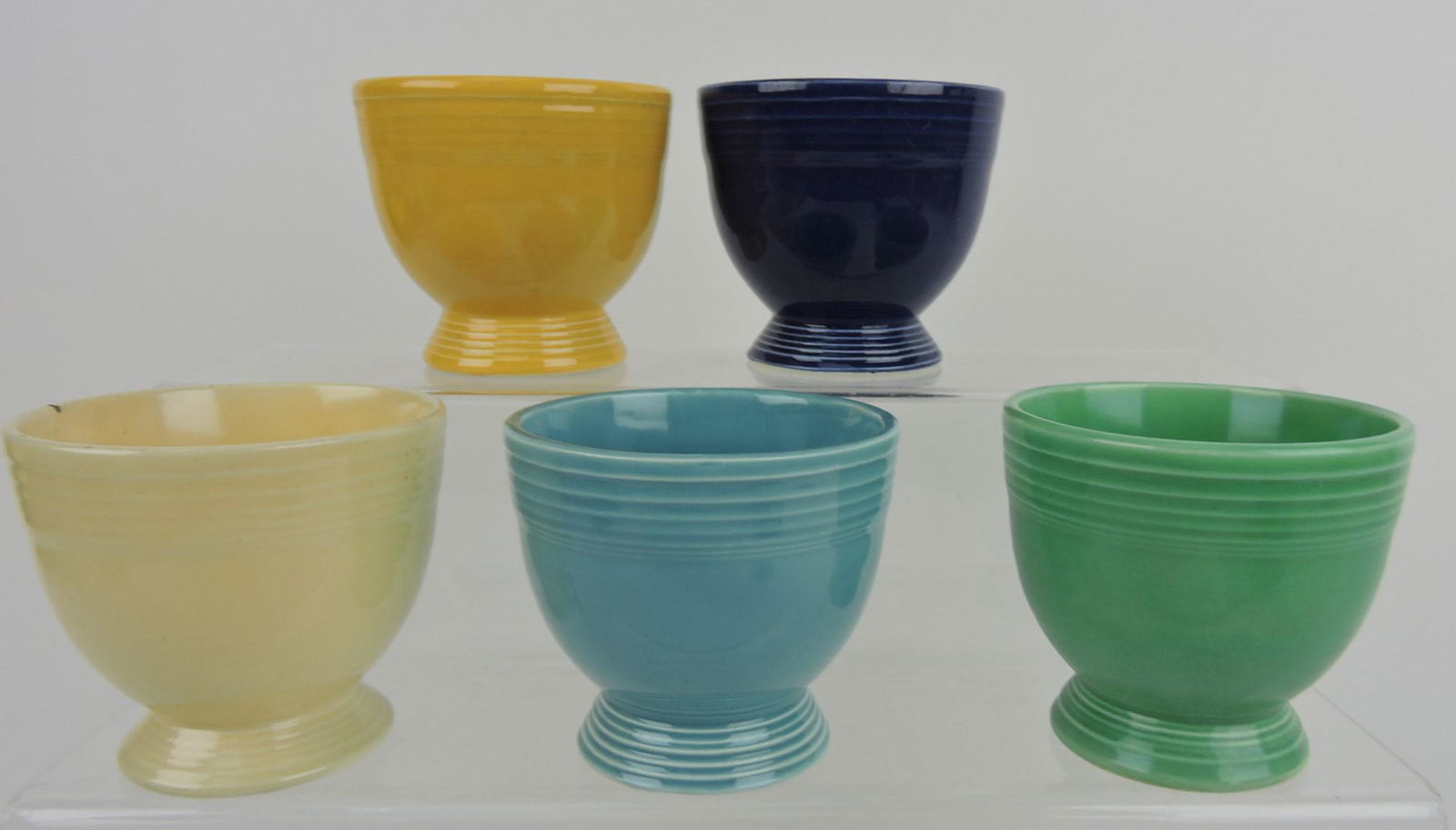 Fiesta egg cup group, 5 all different colors (1 of 1)