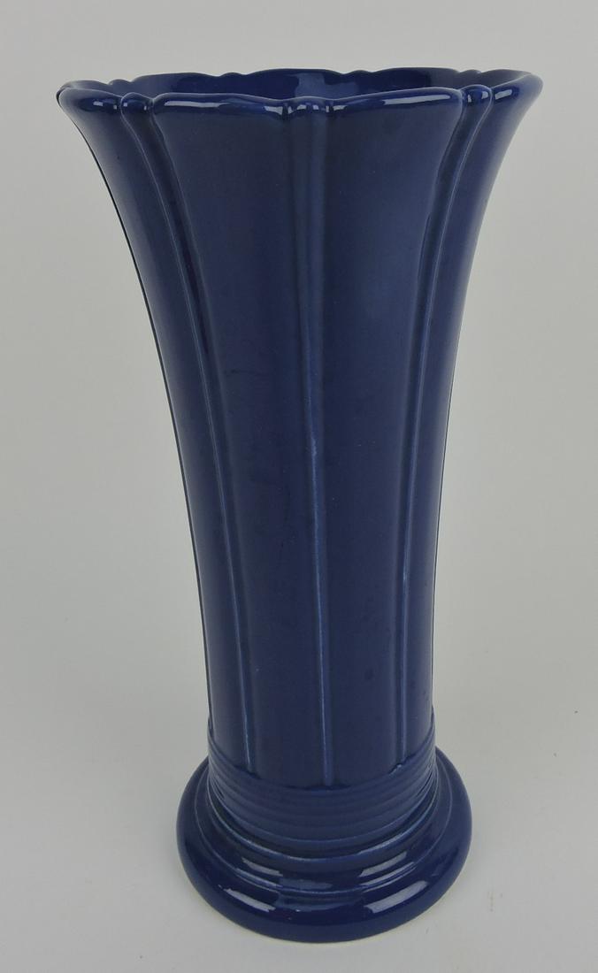 Fiesta 12" flower vase, cobalt (1 of 1)