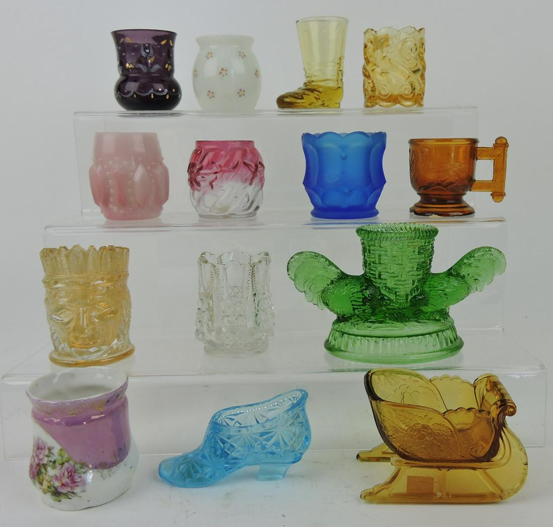 Toothpick holder lot of 14: .