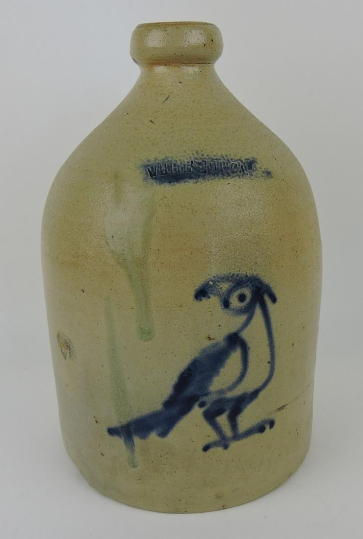 Whites Utica salt glaze stoneware crock (1 of 2)