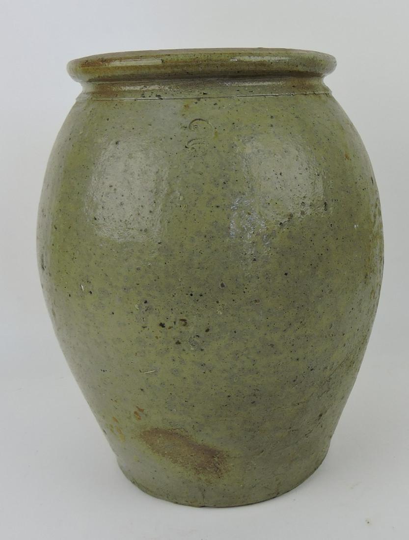 Salt glaze stoneware 2 gallon ovoid (1 of 1)
