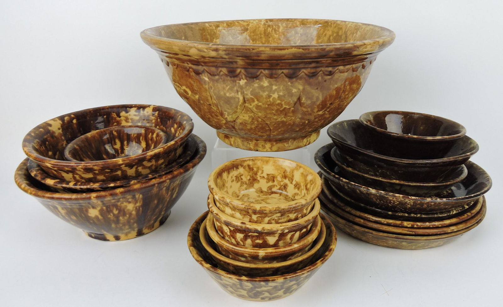 Rockingham and Bennington lot of (1 of 1)