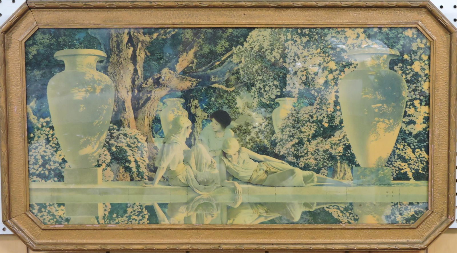 Maxfield Parrish print "Garden of (1 of 1)