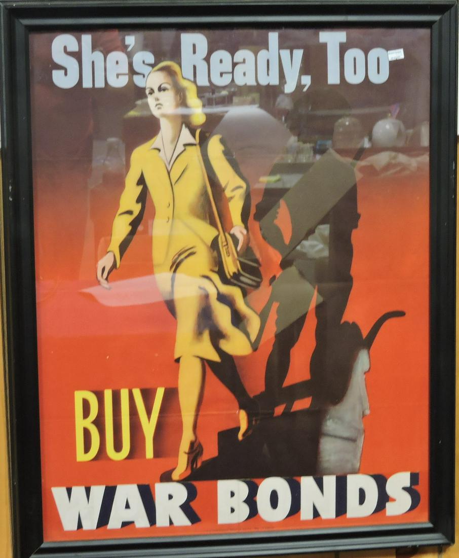 "She's Ready Too, Buy War Bonds", (1 of 1)