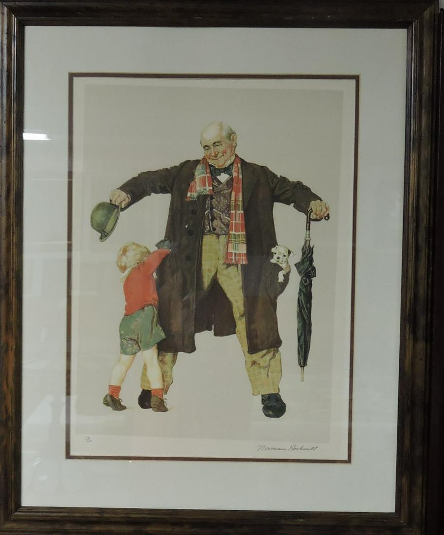 Norman Rockwell "The Surprise" (1 of 1)