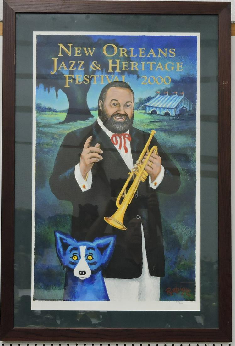 2000 New Orleans Jazz Fest poster, (1 of 1)