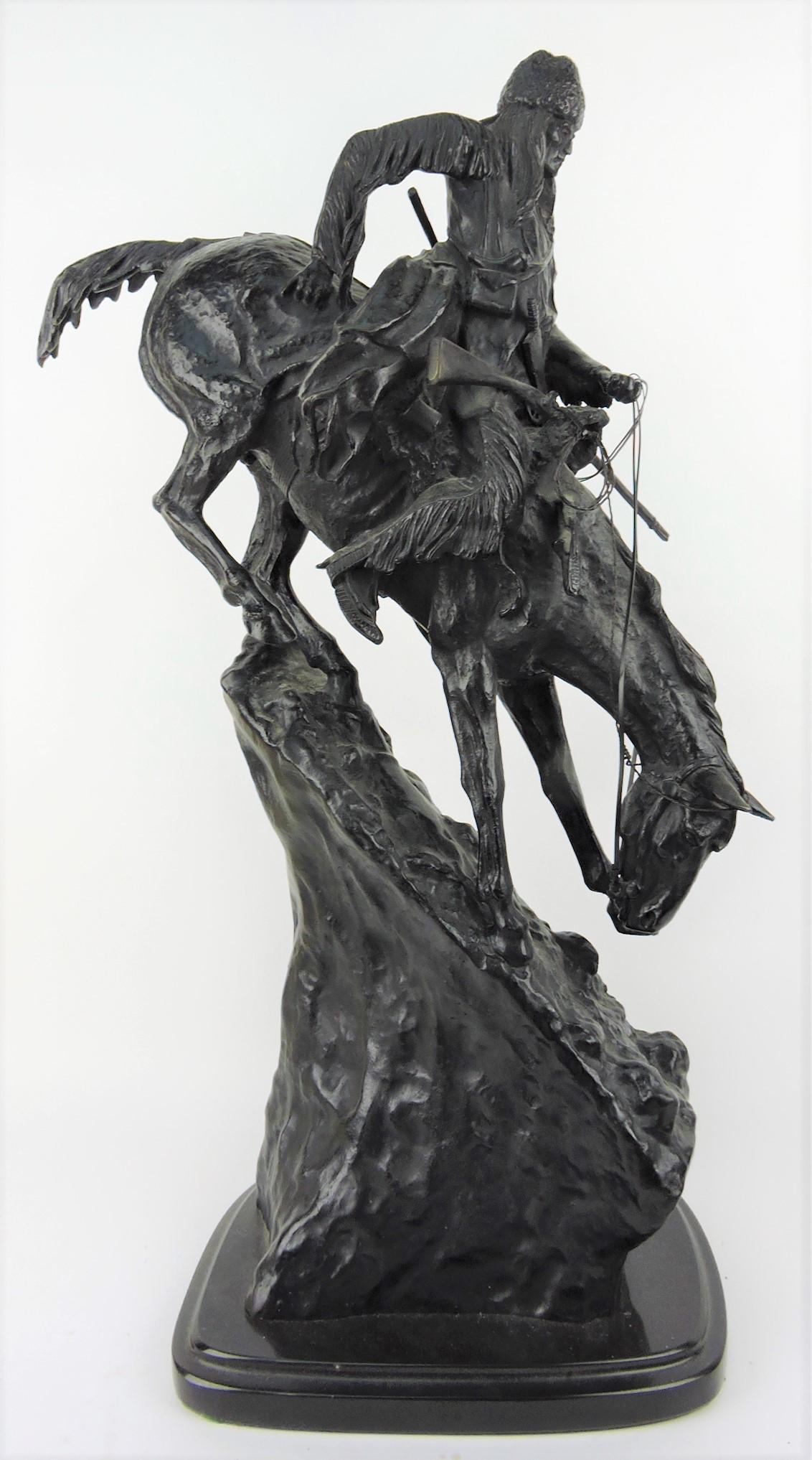 Frederic Remington recast bronze, (1 of 1)