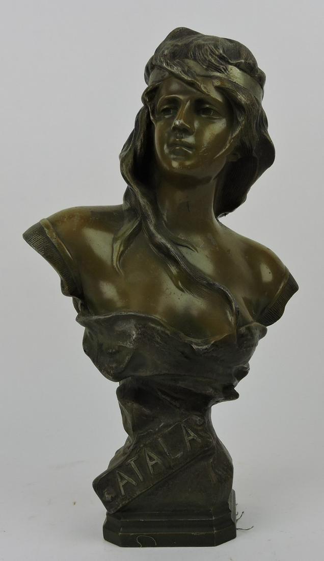 Metal sculpture with bronze finish of (1 of 1)