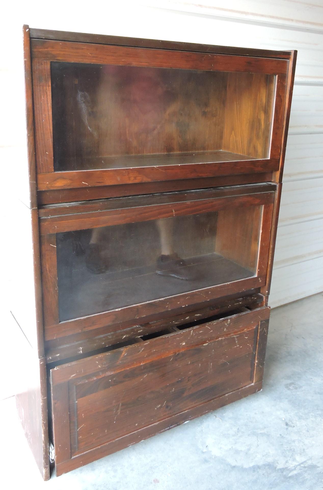 Three section stacking bookcase (1 of 1)