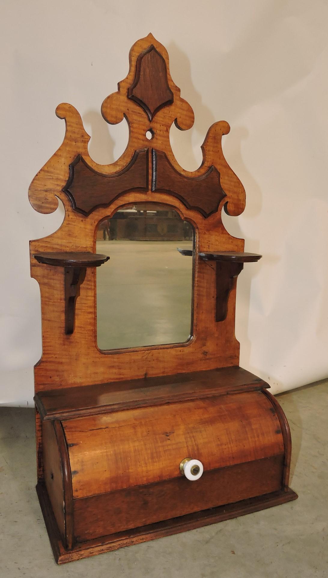 Tiger maple and walnut early wall (1 of 1)