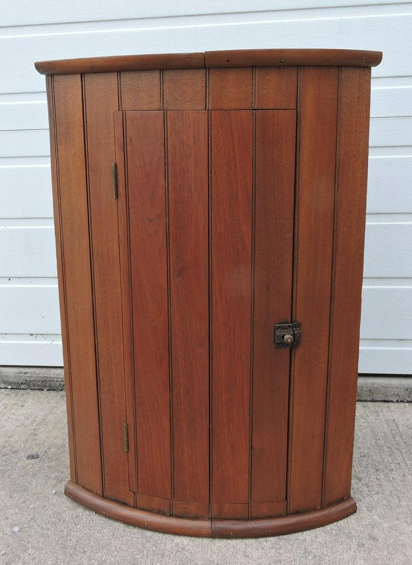 Wall hanging corner cupboard, (1 of 2)