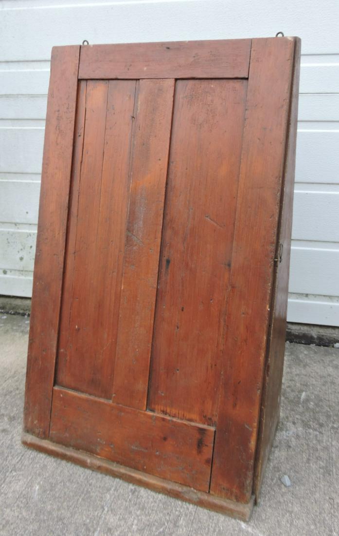 Wall hanging cabinet, 30"h, 18"w: .